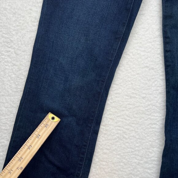 Paige | Blue Manhattan Jean In Georgie Size 27 LONG - Picture 5 of 15